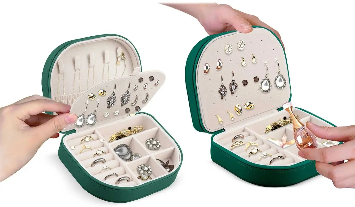 Organizator de bijuterii Massido MS-707 (Green)