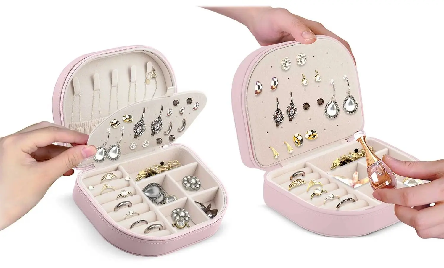 Organizator de bijuterii Massido MS-707 (Pink)