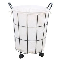 Корзина для белья Mobhaus Kramel (Black/White) Thumb