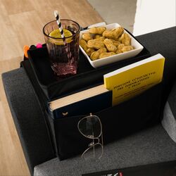 Organizator cotieră canapea Mobhaus Ipres (Black) Thumb