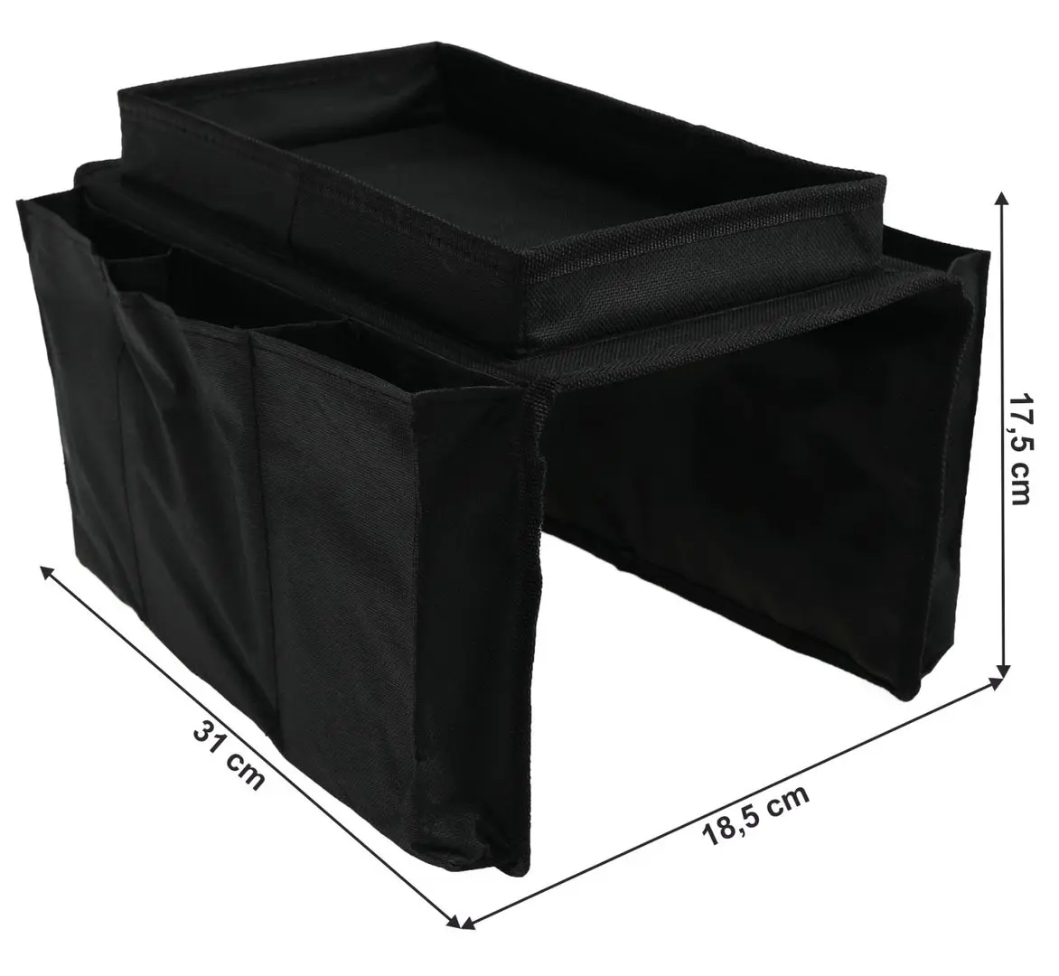 Organizator cotieră canapea Mobhaus Ipres (Black)