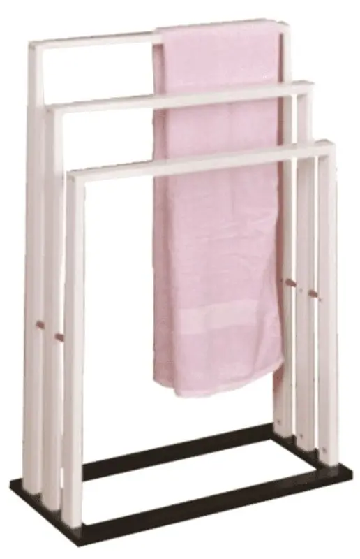 Suport pentru prosoape Mobhaus Komo New (Black/White)