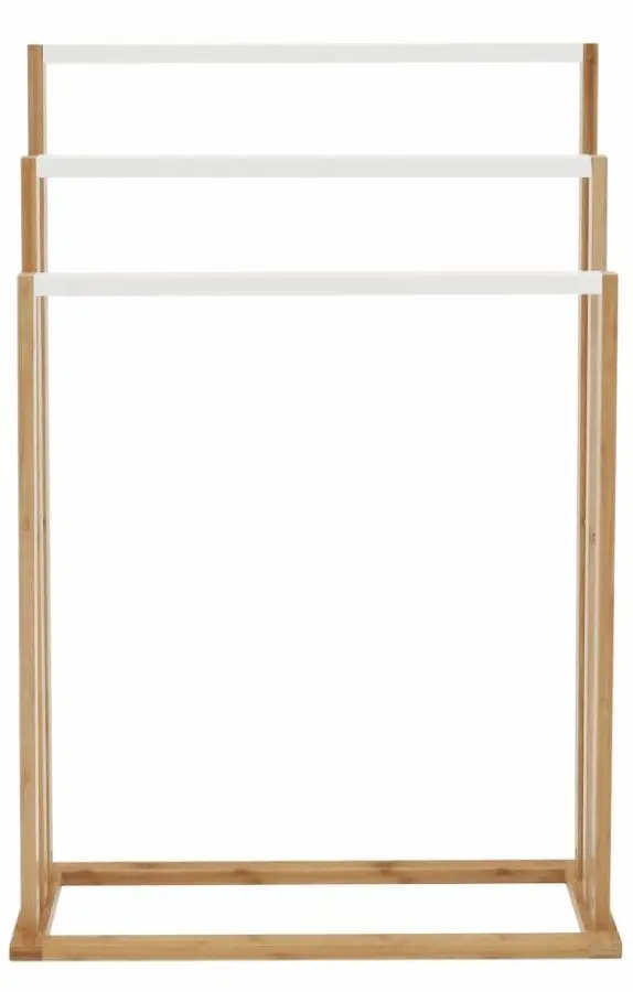 Suport pentru prosoape Mobhaus Komo New (Natural/White) - 2