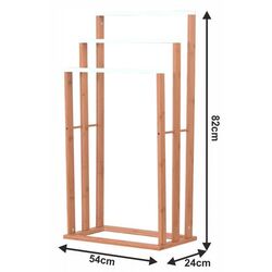 Suport pentru prosoape Mobhaus Komo New (Natural/White) Thumb