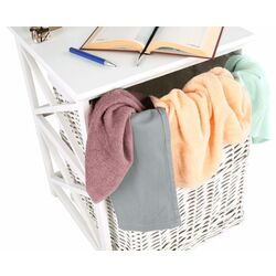 Табурет-корзина для белья Mobhaus Rafaello (White) Thumb