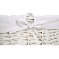 Табурет-корзина для белья Mobhaus Rafaello (White) Thumb