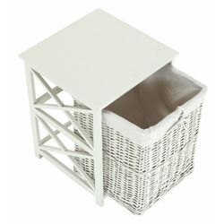 Табурет-корзина для белья Mobhaus Rafaello (White) Thumb