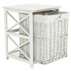 Табурет-корзина для белья Mobhaus Rafaello (White) Thumb