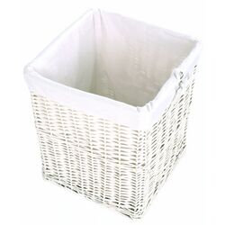 Табурет-корзина для белья Mobhaus Rafaello (White) Thumb