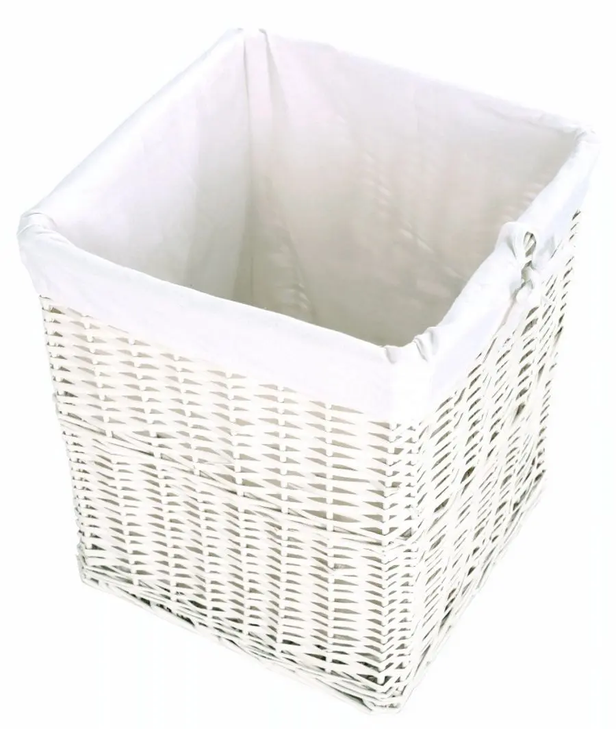 Табурет-корзина для белья Mobhaus Rafaello (White)