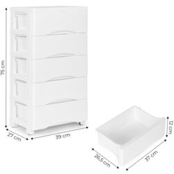 Комод Modern Home PJJCBS0024-05B (White) Thumb