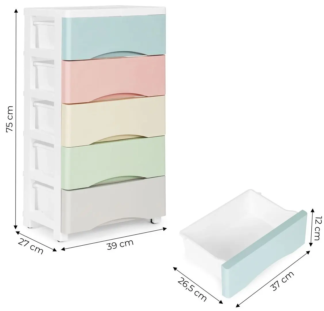 Comoda Modern Home PJJCBS0024-05C (Multicolor)