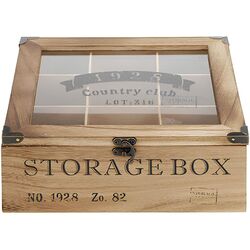 Organizator pentru ceai Excellent Houseware 47755 (Natural) Thumb