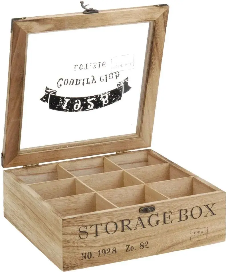 Organizator pentru ceai Excellent Houseware 47755 (Natural)