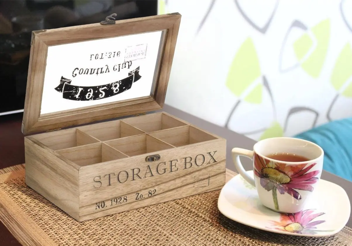 Органайзер для чая Excellent Houseware 47756 (Natural)