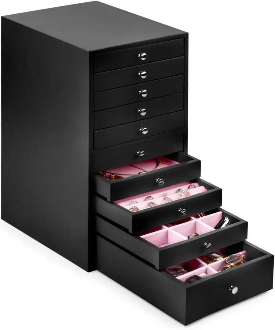 Comoda pentru bijuterii OneConcept Pompadour (Black) - 2