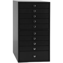 Comoda pentru bijuterii OneConcept Pompadour (Black)