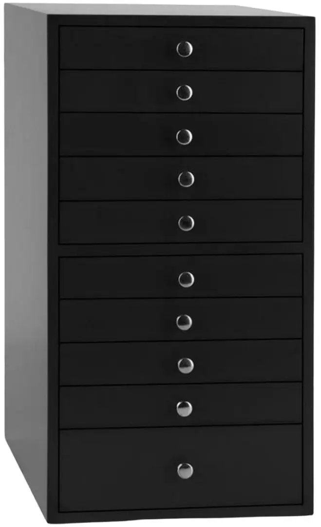 Comoda pentru bijuterii OneConcept Pompadour (Black)