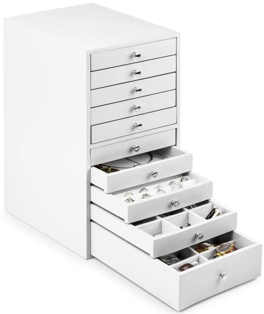 Comoda pentru bijuterii OneConcept Pompadour (White) - 2