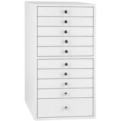 Comoda pentru bijuterii OneConcept Pompadour (White) Thumb