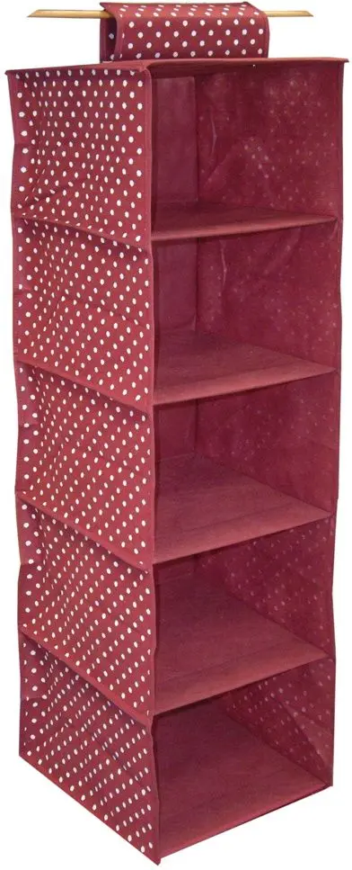 Органайзер подвесной Ordinett 36613 5 sections (Bordeaux)