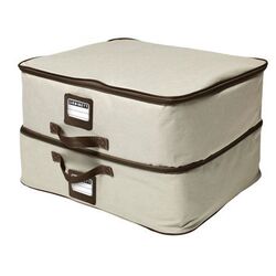 Geanta de depozitare dubla Ordinett Ego 50х40х30cm (Beige)