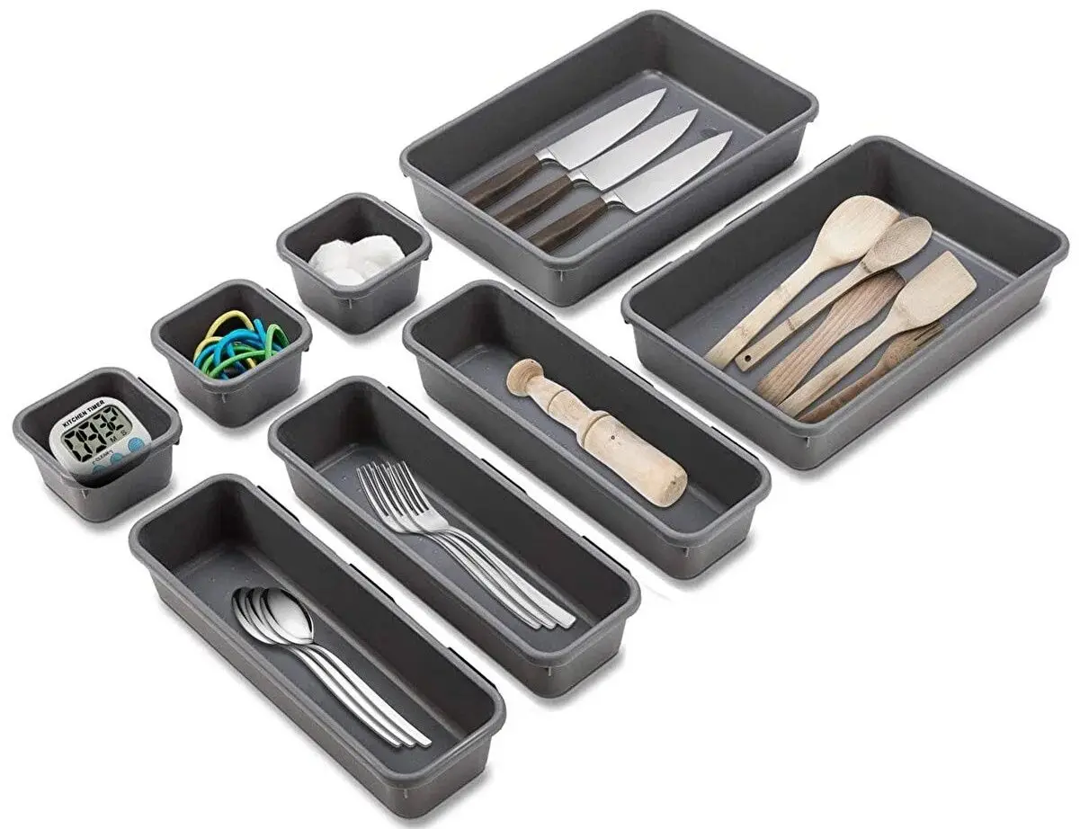 Set organizator de sertare modulare Dunya 07437