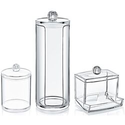 Набор органайзеров для ватных палочек и дисков + Контейнер-органайзер Polite FT011/0722 Thumb