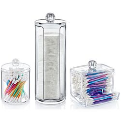 Набор органайзеров для ватных палочек и дисков + Контейнер-органайзер Polite FT011/0722 Thumb