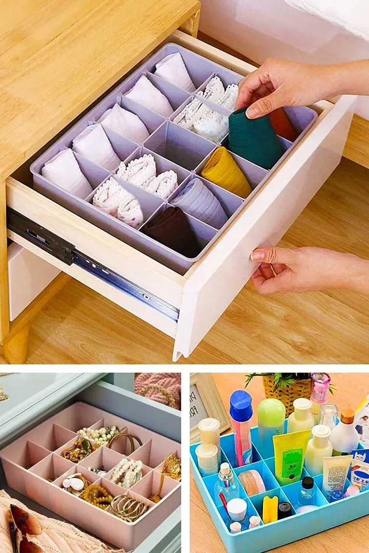 Набор органайзеров для ватных палочек и дисков + Контейнер-органайзер Polite FT011/0722 - 3