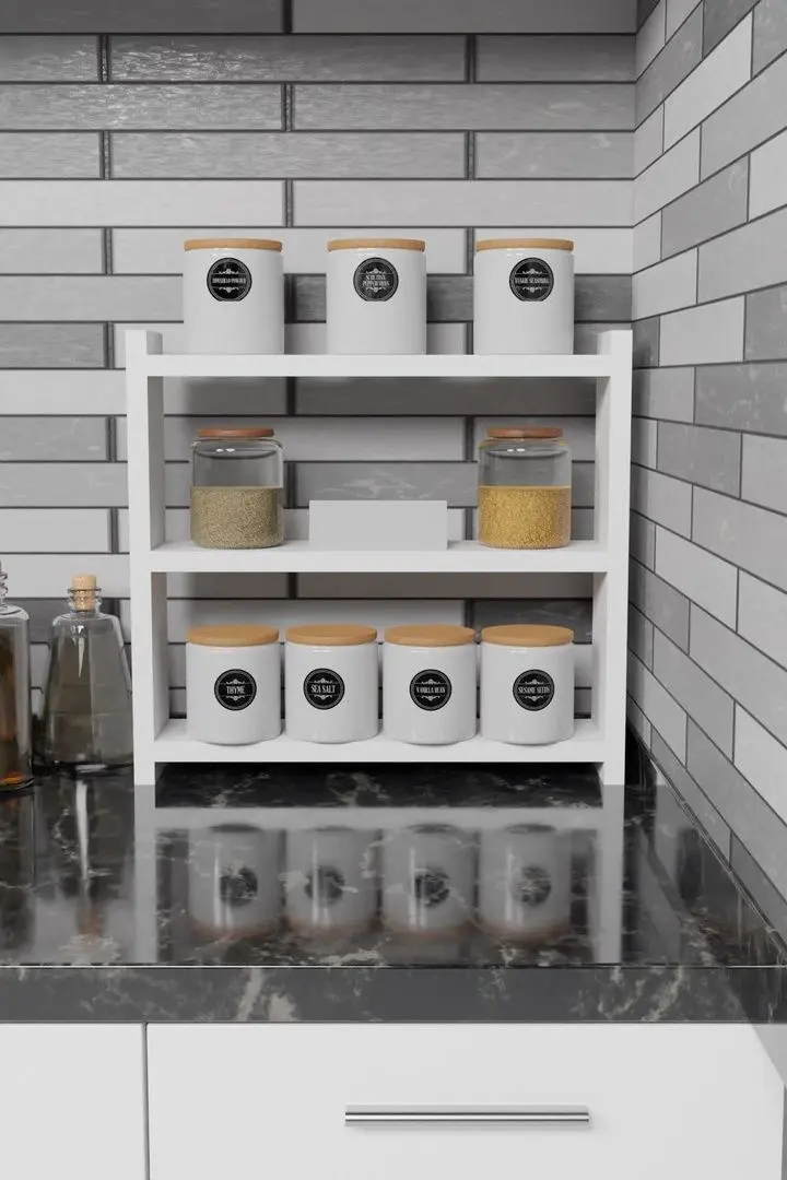 Suport Prestige 40x10 3 rafturi (White) - 3