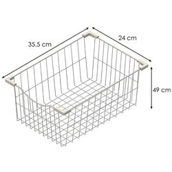 Корзина для шкафа Prime Furniture Roj K53 (White) Thumb
