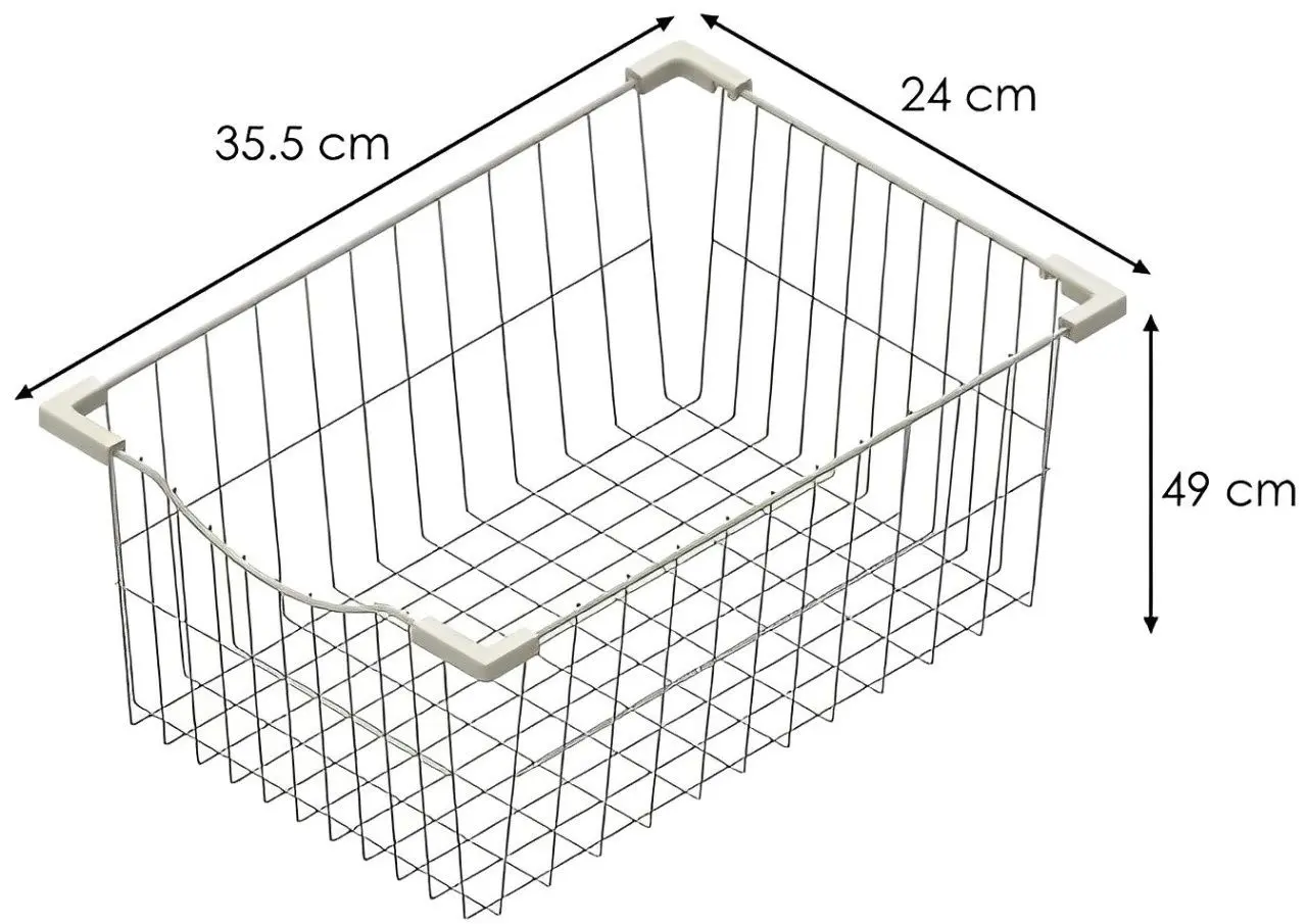 Корзина для шкафа Prime Furniture Roj K53 (White) - 2