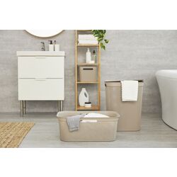 Корзина для белья Rotho Brisen 50L (Cappuccino) Thumb
