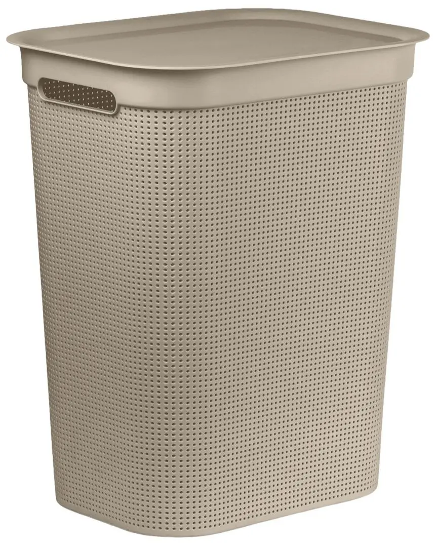 Корзина для белья Rotho Brisen 50L (Cappuccino)