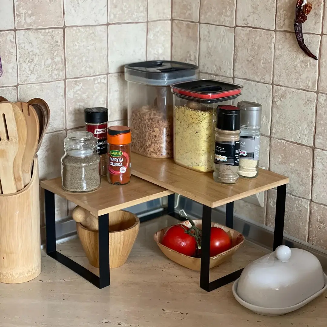 Комплект полок Ruhhy 25661 (Natural/Black)