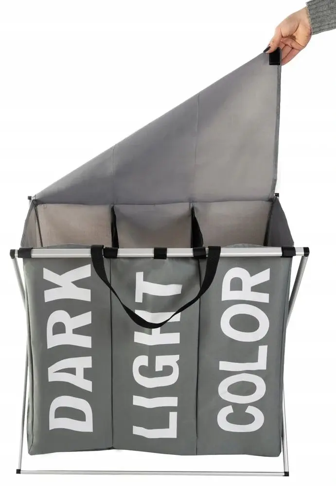 Cos pentru rufe Ruhhy 12257 (Grey)