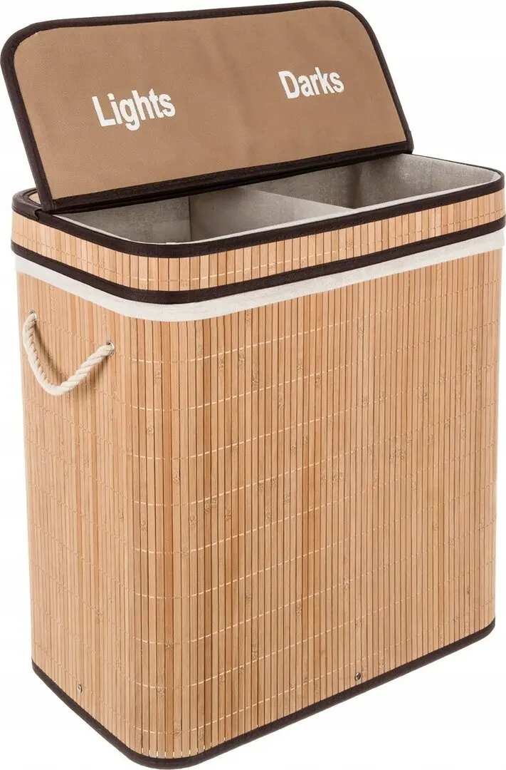 Cos pentru rufe Ruhhy 24269 (Natural) - 2