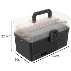 Organizator de medicamente Ruhhy 24499 (Grey) Thumb