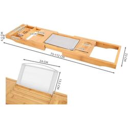 Raft pentru baie Ruhhy Eco 9710 (Bamboo) Thumb