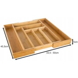 Органайзер для столовых приборов Ruhhy 19189 (Wood) Thumb