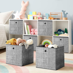 Set cutii depozitare Songmics RFB02LG-3 (Flecked Grey) Thumb