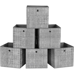 Set cutii depozitare Songmics RFB02LG-3 (Flecked Grey)