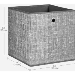 Set cutii depozitare Songmics RFB02LG-3 (Flecked Grey) Thumb