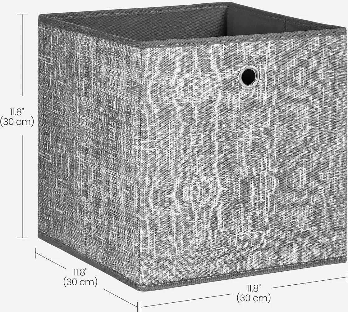 Set cutii depozitare Songmics RFB02LG-3 (Flecked Grey)