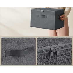 Set cutii depozitare Songmics RYZB03G (Slate Grey) Thumb