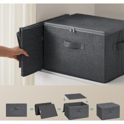 Set cutii depozitare Songmics RYZB03G (Slate Grey) Thumb