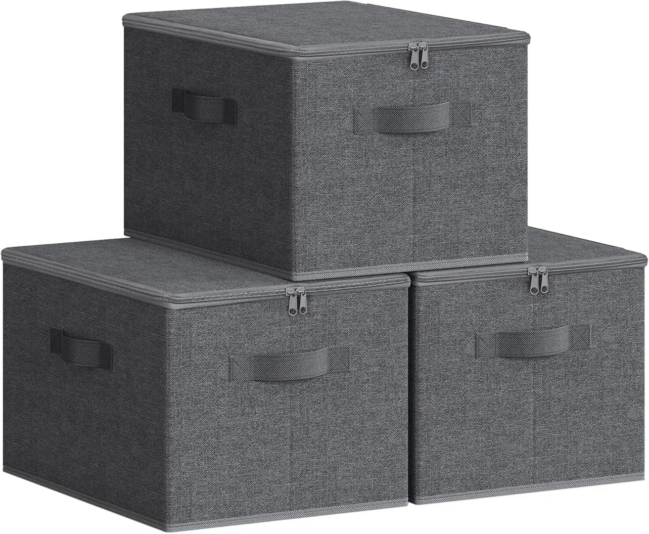 Set cutii depozitare Songmics RYZB03G (Slate Grey)