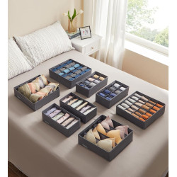 Set organizatoare Songmics RUS08GY (Slate Grey) Thumb