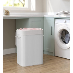 Корзина для белья Songmics LCB010W01 (White) Thumb